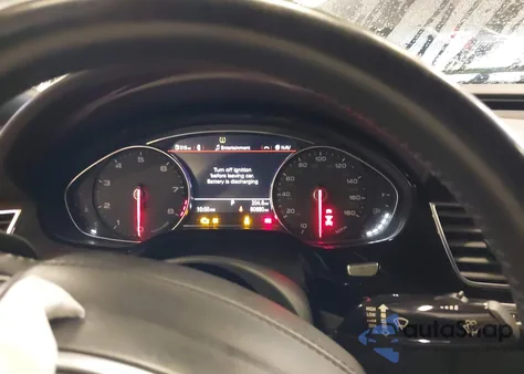 2018 Audi A8 L 3.0T z USA, uszkodzony, nr VIN WAU44AFD1JN000502